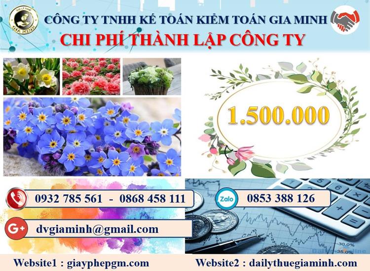 Chi phí thành lập công ty dược phẩm tại Quảng Nam