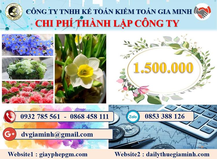 Chi phí thành lập công ty dược phẩm tại Quảng Trị