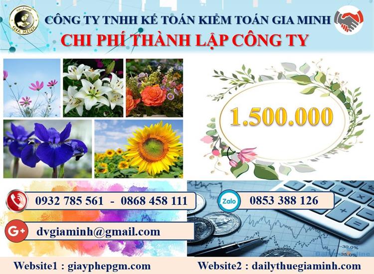 Chi phí thành lập công ty dược phẩm tại Thành phố Hà Nội