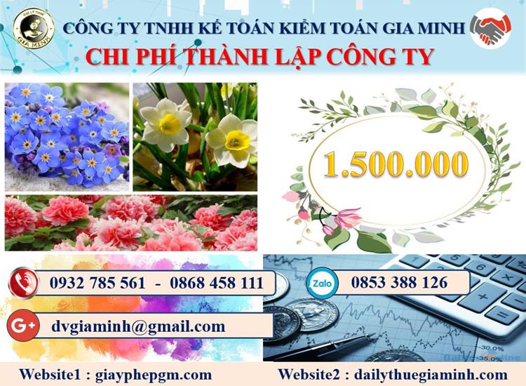Chi phí thành lập công ty dược phẩm tại Thừa Thiên Huế