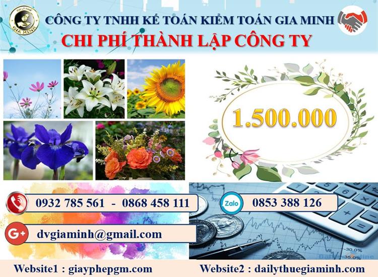 Chi phí thành lập công ty dược phẩm tại TP Hà Nội