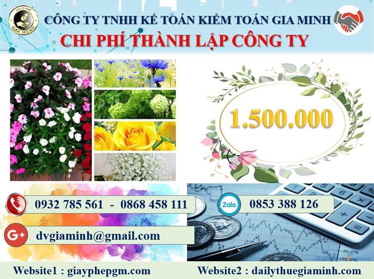 Chi phí thành lập công ty kinh doanh nội thất tại Hà Tĩnh