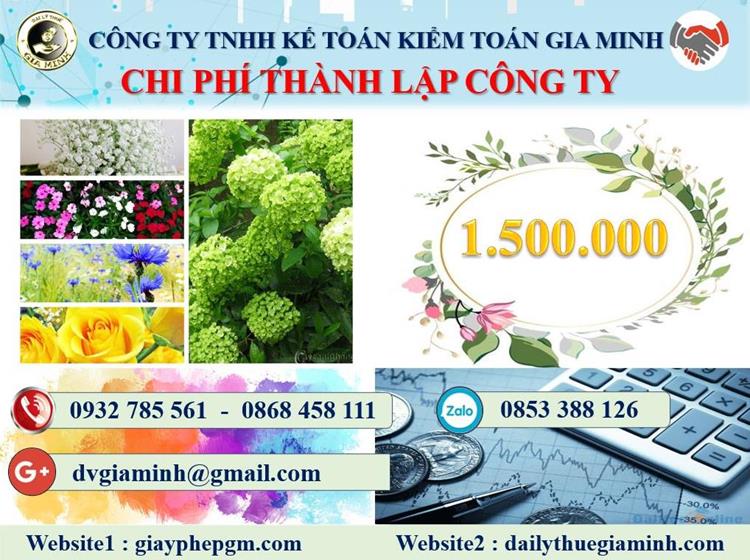 Chi phí thành lập công ty kinh doanh nội thất tại Khánh Hòa