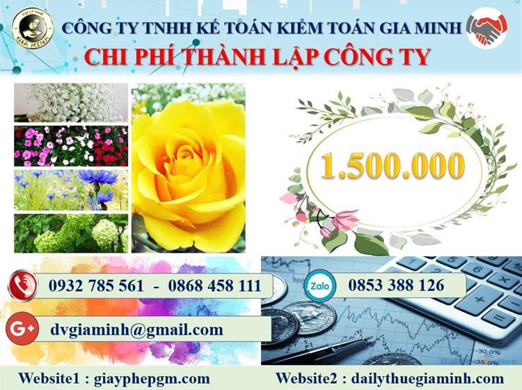Chi phí thành lập công ty kinh doanh nội thất tại Kiên Giang