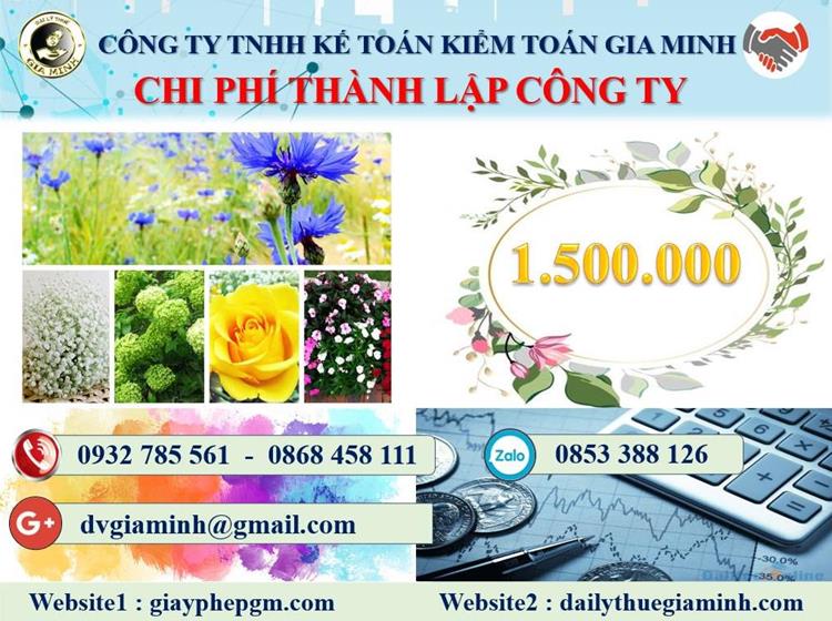 Chi phí thành lập công ty kinh doanh nội thất tại Lâm Đồng