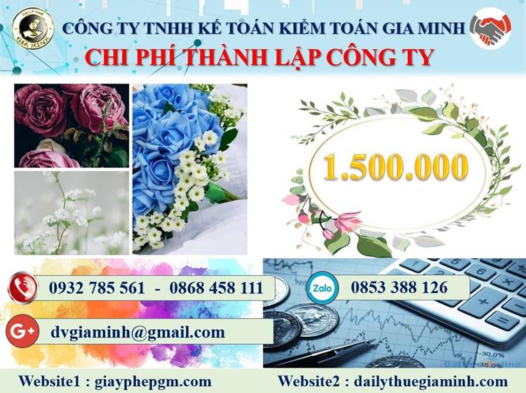 Chi phí thành lập công ty kinh doanh nội thất tại Nghệ An
