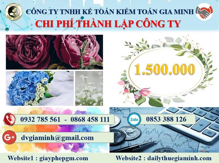 Chi phí thành lập công ty kinh doanh nội thất tại Phú Thọ