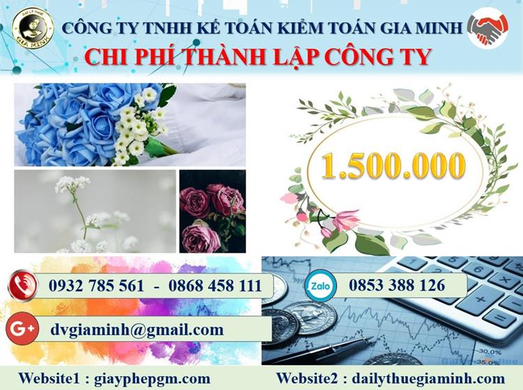 Chi phí thành lập công ty kinh doanh nội thất tại Quảng Bình