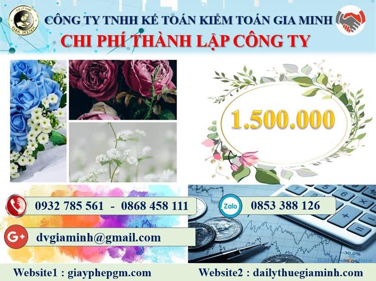 Chi phí thành lập công ty kinh doanh nội thất tại Quảng Nam