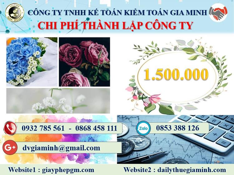 Chi phí thành lập công ty kinh doanh nội thất tại Sơn La