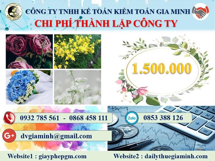 Chi phí thành lập công ty kinh doanh nội thất tại Tuyên Quang