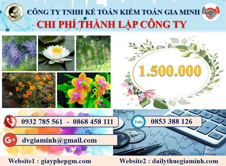 Chi phí tư vấn thành lập doanh nghiệp tại An Giang