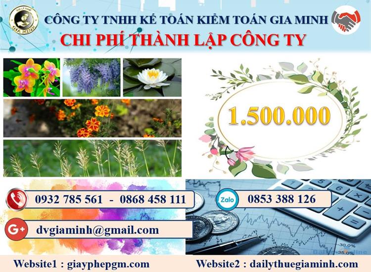 Chi phí tư vấn thành lập doanh nghiệp tại Hà Tĩnh