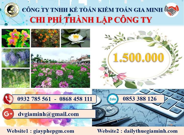 Chi phí tư vấn thành lập doanh nghiệp tại Huyện Ứng Hòa
