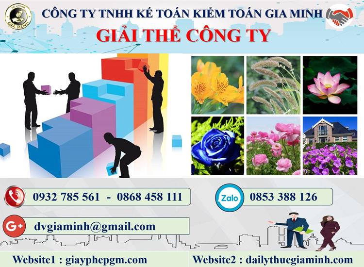 Thủ tục dịch vụ giải thể công ty nhanh gọn uy tín Huyện Phú Xuyên