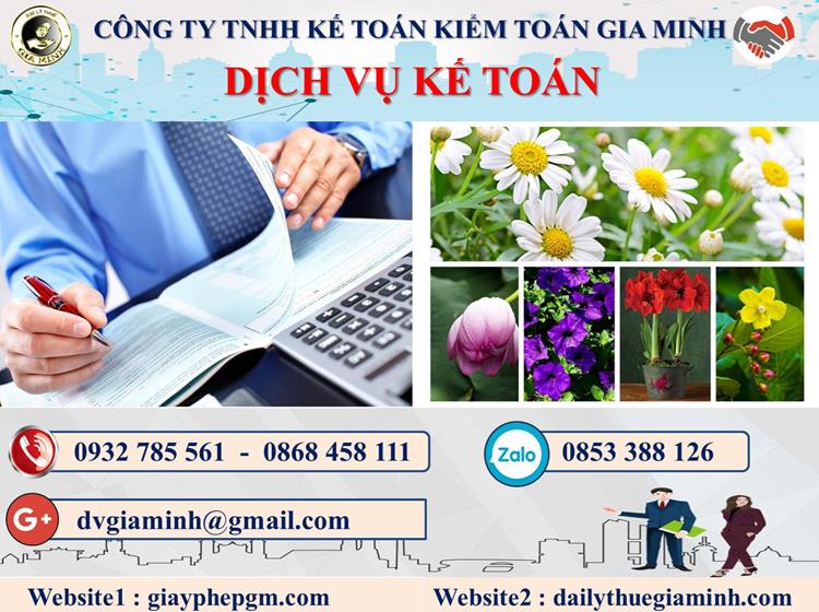 Thủ tục dịch vụ kế toán trọn gói uy tín tại Huyện Phong Điền