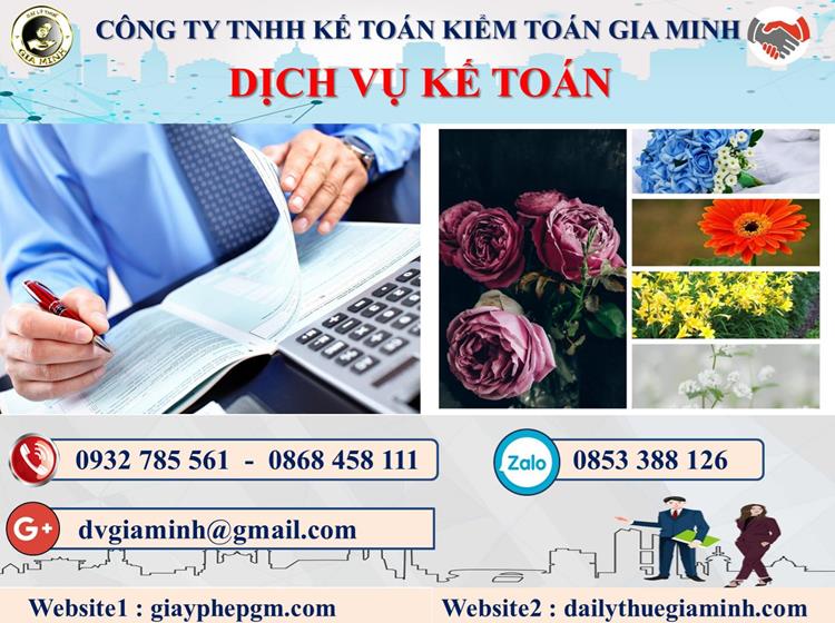 Thủ tục dịch vụ kế toán trọn gói uy tín tại Huyện Quốc Oai
