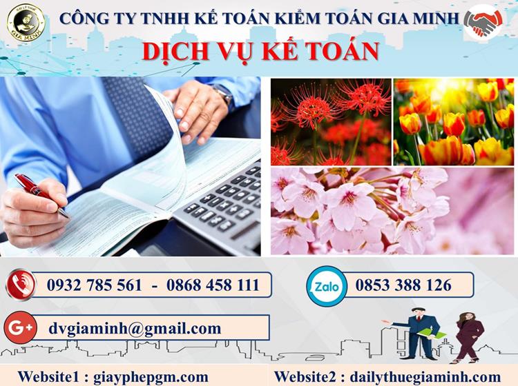 Thủ tục dịch vụ kế toán trọn gói uy tín tại Huyện Thanh Oai