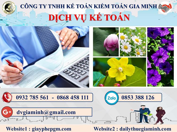 Thủ tục dịch vụ kế toán trọn gói uy tín tại Ninh Thuận
