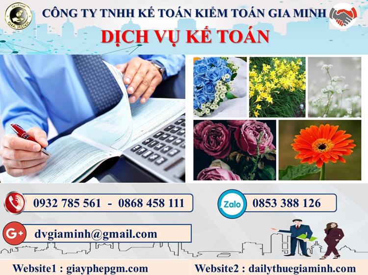 Thủ tục dịch vụ kế toán trọn gói uy tín tại Quận Ninh Kiều
