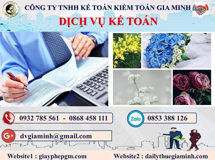 Thủ tục dịch vụ kế toán trọn gói uy tín tại Quận Tân Phú