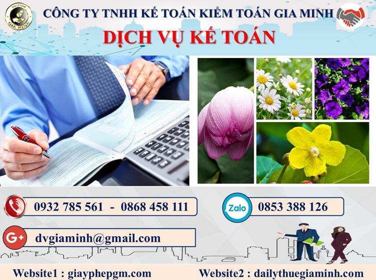 Thủ tục dịch vụ kế toán trọn gói uy tín tại Thành Phố Hà Nội
