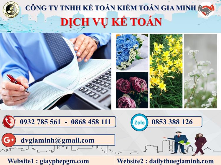 Thủ tục dịch vụ kế toán trọn gói uy tín tại Tuyên Quang