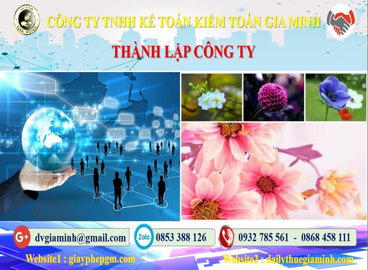 Thủ tục thành lập công ty ở Bắc Giang