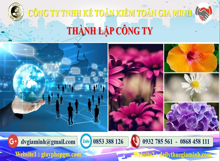 Thủ tục thành lập công ty ở Huyện Bình Chánh