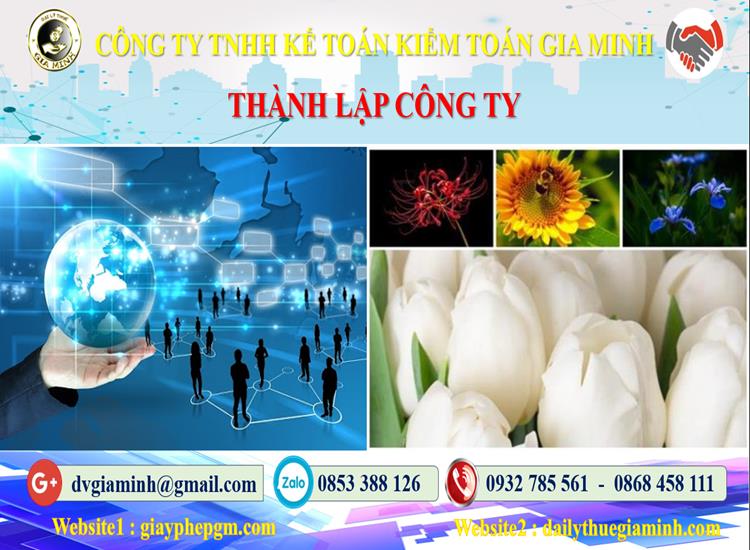 Thủ tục thành lập công ty ở Quận Thanh Xuân