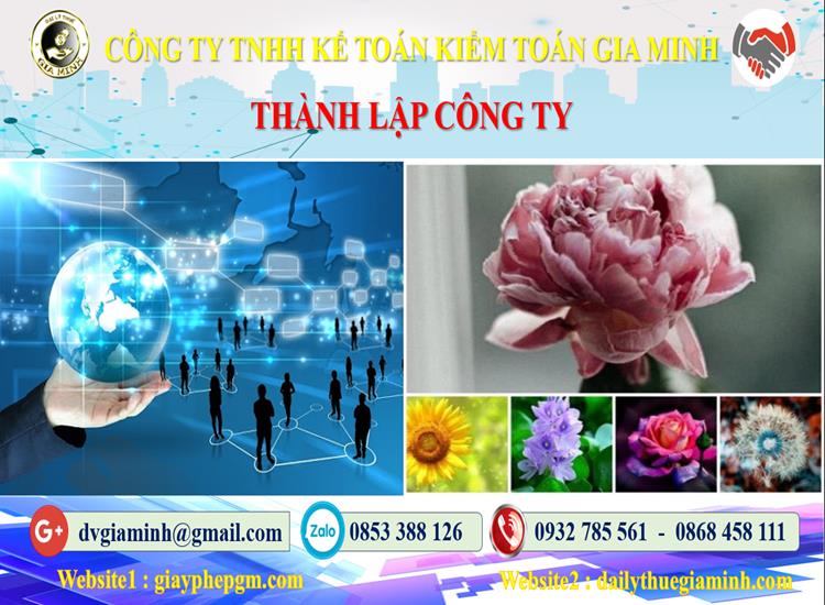 Thủ tục thành lập công ty ở Tiền Giang