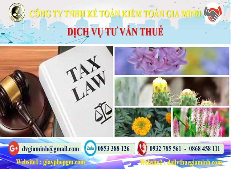 Dịch vụ tư vấn thuế tại Hà Giang