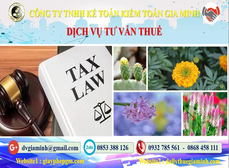Dịch vụ tư vấn thuế tại Huyện Đan Phượng