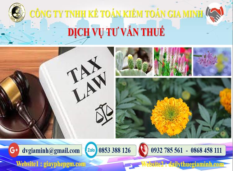 Dịch vụ tư vấn thuế tại Huyện Phúc Thọ