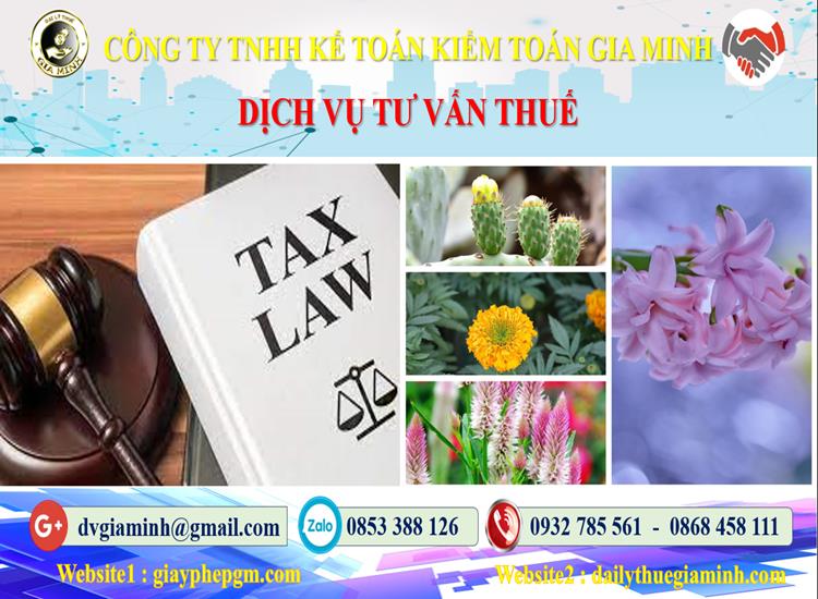 Dịch vụ tư vấn thuế tại Huyện Sóc Sơn