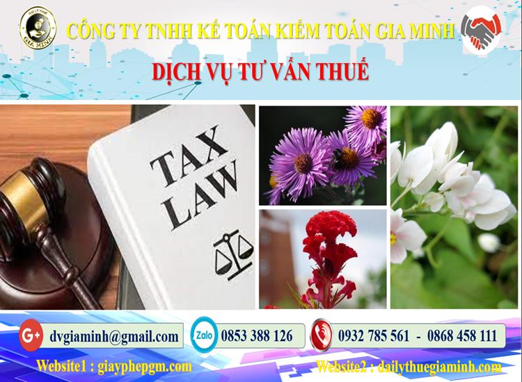 Dịch vụ tư vấn thuế tại Nha Trang