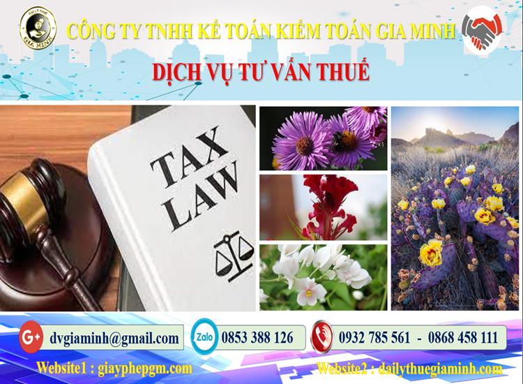 Dịch vụ tư vấn thuế tại Quận Ninh Kiều