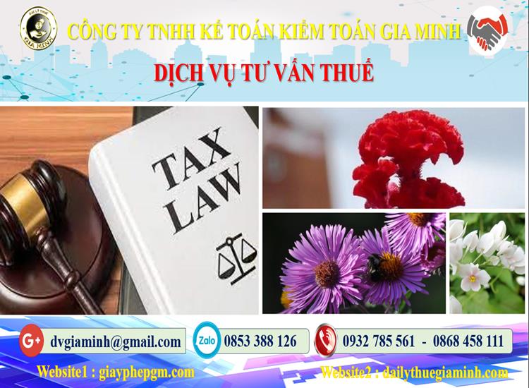 Dịch vụ tư vấn thuế tại Quảng Bình