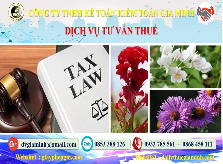 Dịch vụ tư vấn thuế tại Quảng Trị