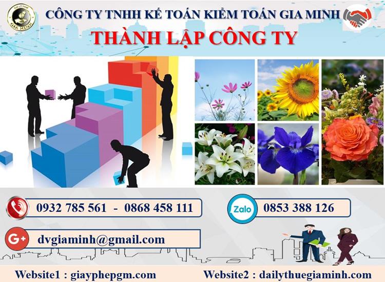 Thủ tục thành lập công ty dược phẩm tại Huyện Phú Xuyên