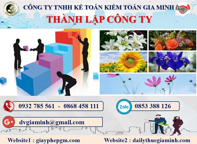 Thủ tục thành lập công ty dược phẩm tại Huyện Thanh Oai