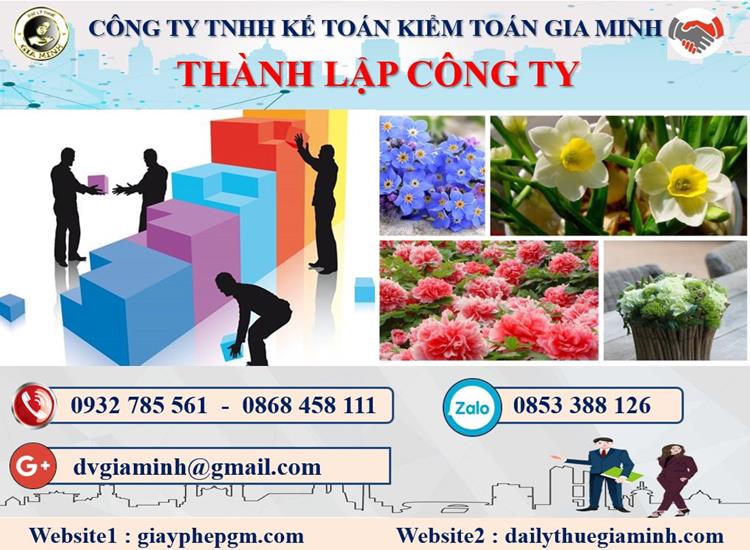 Thủ tục thành lập công ty dược phẩm tại Ninh Thuận