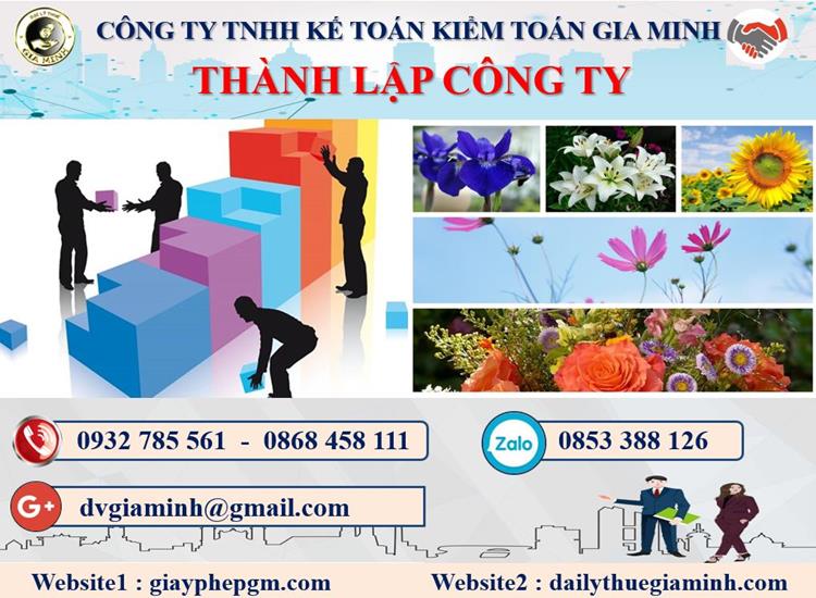 Thủ tục thành lập công ty dược phẩm tại Quận Thanh Xuân