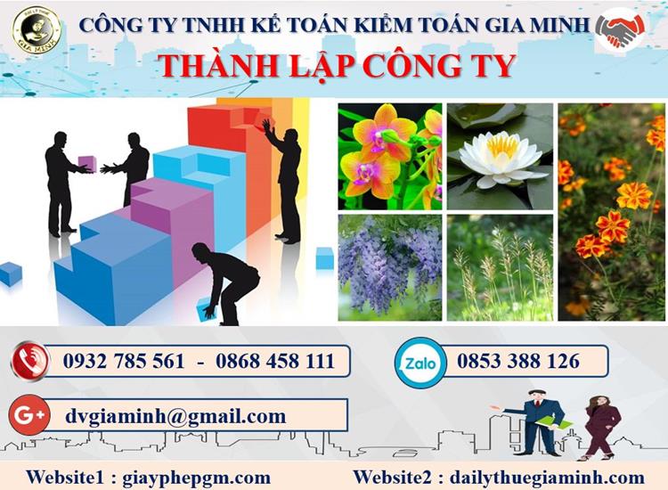 Thủ tục tư vấn thành lập doanh nghiệp tại Bình Thuận