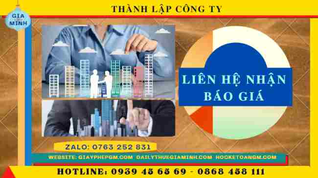 Bảng giá dịch vụ thành lập doanh nghiệp trọn gói 2023 tại Cần Thơ
