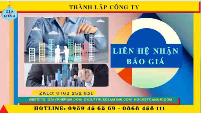 Chi phí dịch vụ thành lập công ty trọn gói tại Cần Thơ
