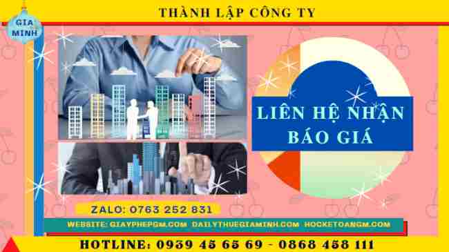 Chi phí thành lập công ty đóng gói bao bì tại Cần Thơ
