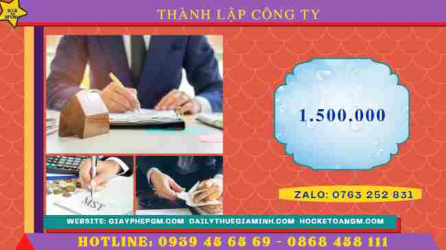 Thành lập công ty trách nhiệm hữu hạn tại Cần Thơ Chi phí thành lập công ty trách nhiệm hữu hạn tại Cần Thơ