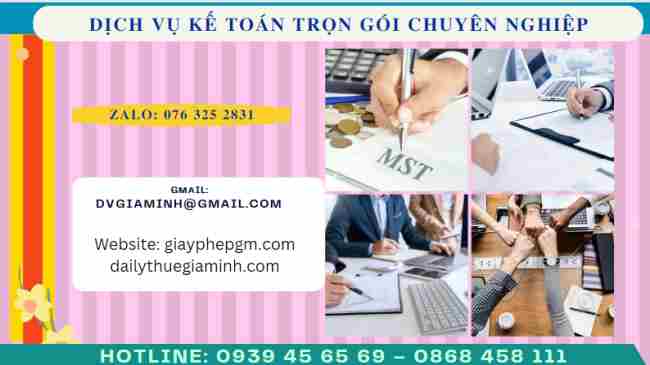 Dịch vụ kế toán trọn gói chuyên nghiệp tại Cần Thơ
