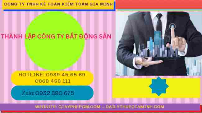 Thành lập công ty kinh doanh bất động sản tại Cần Thơ

